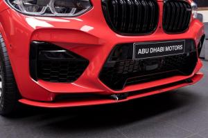 BMW X4 M Competition by AC Schnitzer 2020 года, в цвете Toronto Red, Abu Dhabi Motors