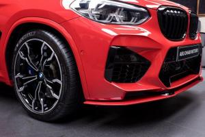BMW X4 M Competition by AC Schnitzer 2020 года, в цвете Toronto Red, Abu Dhabi Motors
