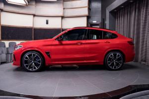 BMW X4 M Competition by AC Schnitzer 2020 года, в цвете Toronto Red, Abu Dhabi Motors