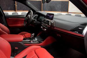 BMW X4 M Competition by AC Schnitzer 2020 года, в цвете Toronto Red, Abu Dhabi Motors