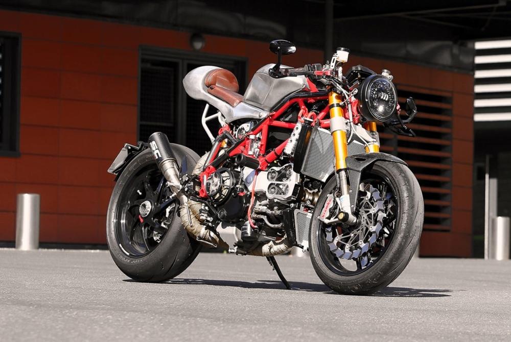 Кастомный Ducati 1198S Corse от французских мастеров
