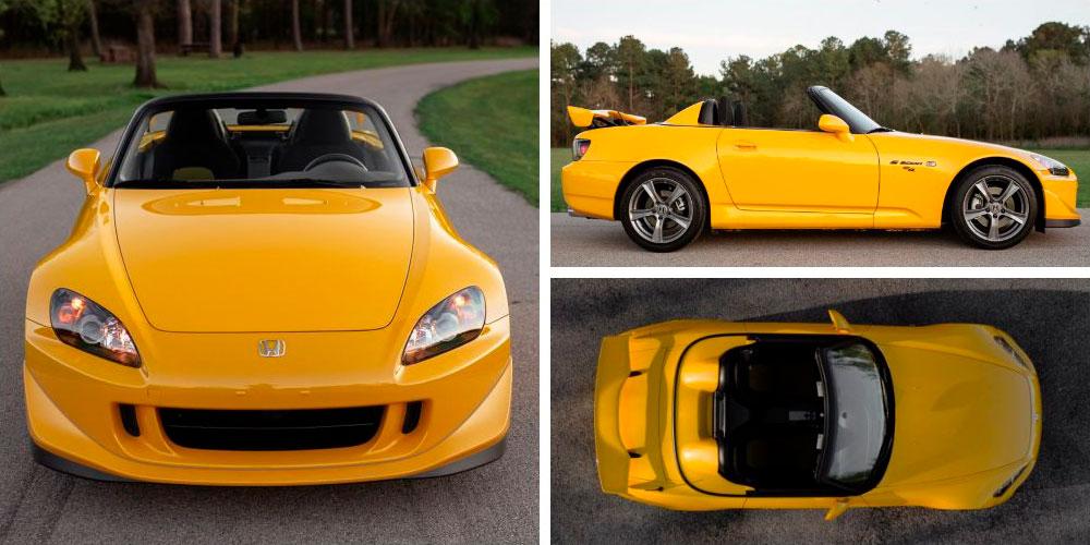 Honda S2000 CR 2008 года, в цвете Rio Yellow Pearl, Bring a Trailer