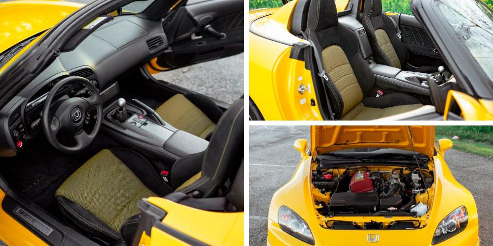 Honda S2000 CR 2008 года, в цвете Rio Yellow Pearl, Bring a Trailer