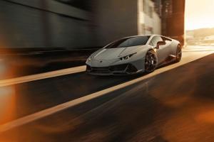 Lamborghini Huracan EVO by Novitec Rosso on Vossen Wheels 2020 года