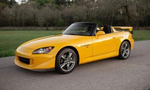Honda S2000 CR 2008 года, в цвете Rio Yellow Pearl, Bring a Trailer