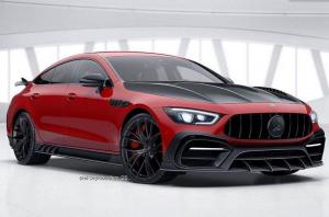 Доработкой легкового Mercedes-AMG GT впервые занимались отечественные тюнеры