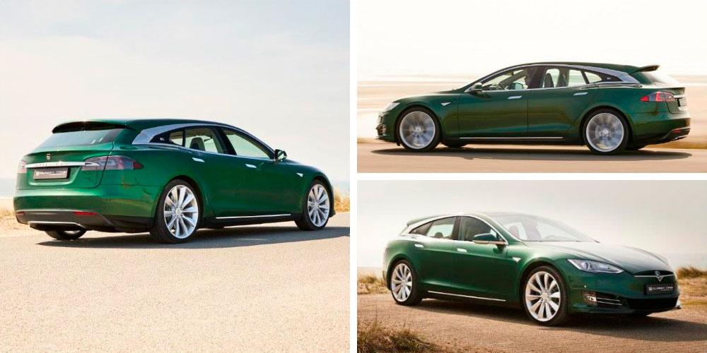 Tesla Model S 85 Performance Shooting Brake by RemetzCar