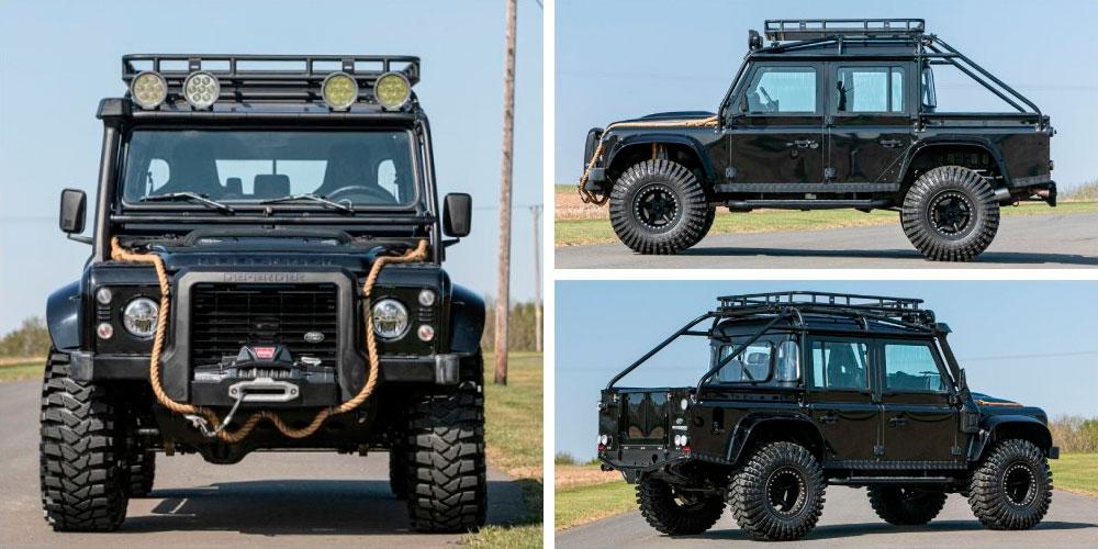Land Rover Defender 110 SVX Spectre JB24 2015 года, Silverstone Auctions
