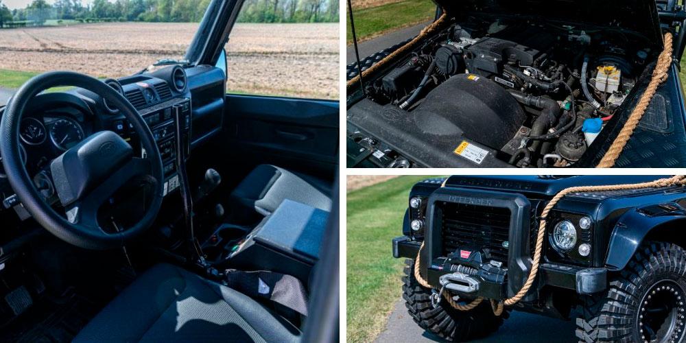 Land Rover Defender 110 SVX Spectre JB24 2015 года, Silverstone Auctions