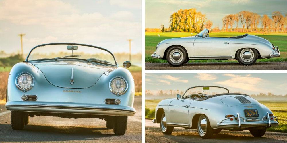 Porsche 356A 1600 Super Cabriolet Speedster by Reutter 1956 года, Bring A Trailer