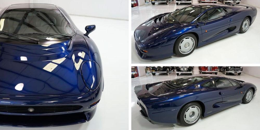 Jaguar XJ220 1994 года, в цвете Le Mans Blue