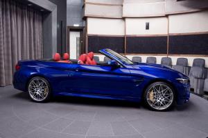 BMW M4 Convertible Competition Package 2020 года, в цвете San Marino Blue, Abu Dhabi Motors