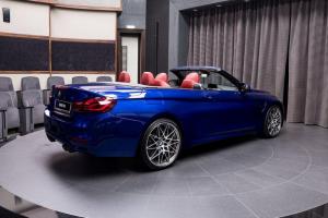 BMW M4 Convertible Competition Package 2020 года, в цвете San Marino Blue, Abu Dhabi Motors