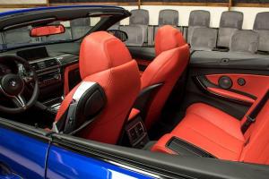 BMW M4 Convertible Competition Package 2020 года, в цвете San Marino Blue, Abu Dhabi Motors