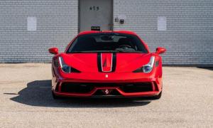 Даже с пробегом 20 921 км Ferrari 458 Speciale Aperta 2015 года обойдется дороже, чем в новом состоянии