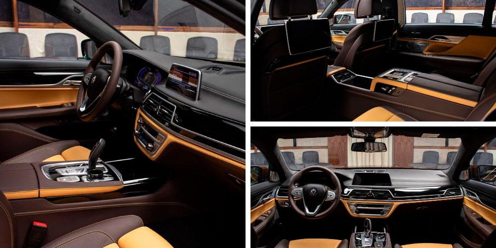 Alpina B7 Bi-Turbo 2020 года, в цвете Chestnut Bronze Metallic, Abu Dhabi Motors