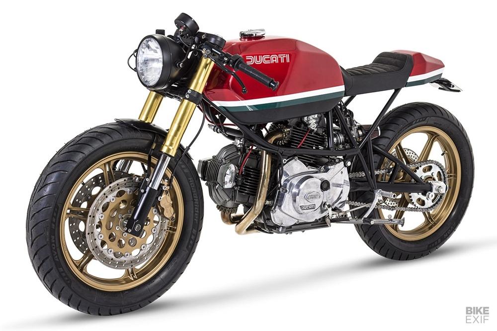 Кастомный Ducati 600SL Pantah от мастерской Ruamachines