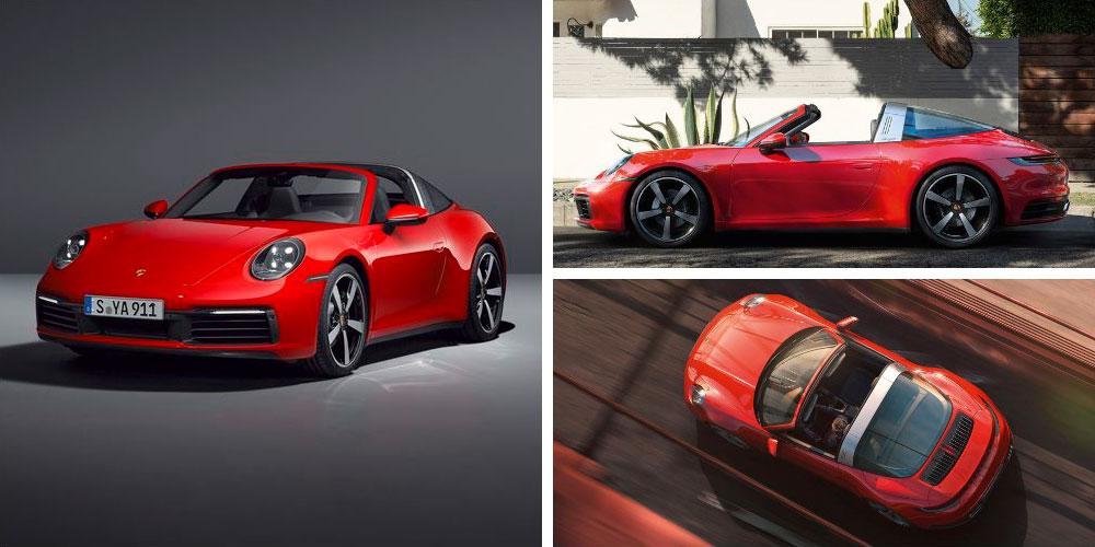 Porsche 911 Targa 4 2020 года