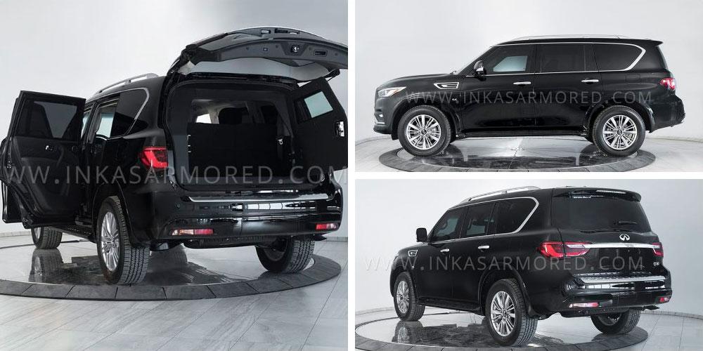 Infiniti QX80 5.6 Armored by Inkas 2020 года