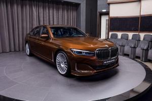 Alpina B7 Bi-Turbo 2020 года, в цвете Chestnut Bronze Metallic, Abu Dhabi Motors