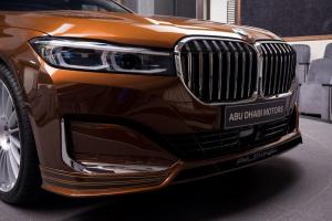 Alpina B7 Bi-Turbo 2020 года, в цвете Chestnut Bronze Metallic, Abu Dhabi Motors