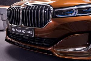 Alpina B7 Bi-Turbo 2020 года, в цвете Chestnut Bronze Metallic, Abu Dhabi Motors