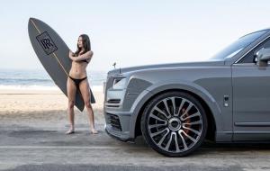 Модифицированный Rolls-Royce Cullinan поставляется с доской для серфинга