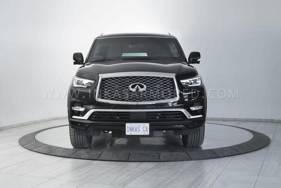 Infiniti QX80 стал пуленепробиваемым броневиком