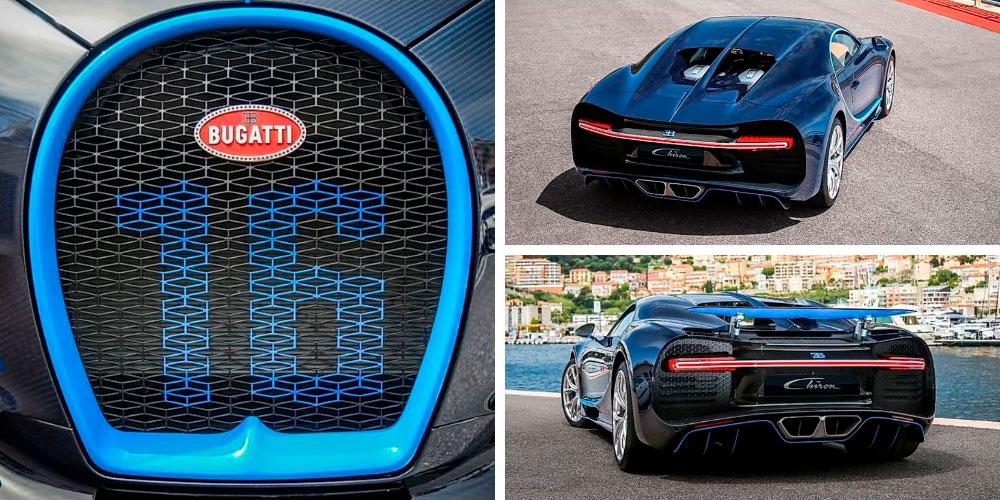 Bugatti Chiron 2017 года, в цвете Royal Blue, The Car Finders