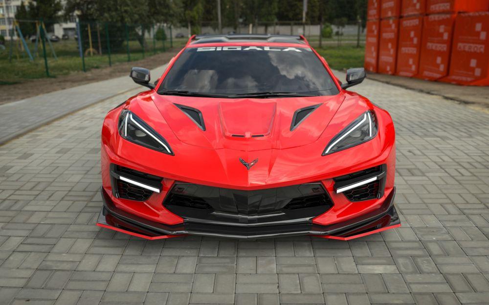 Потрясающей Widebody C8 Corvette «C8RR» от Sigala Designs выйдет осенью 2020 года