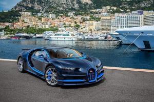 Bugatti Chiron 2017 года, в цвете Royal Blue, The Car Finders
