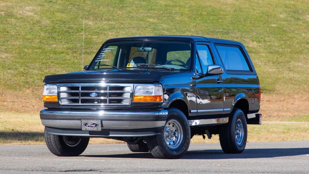 Ford Bronco XLT 1995 года с пробегом 735 километров прекрасно сохранился