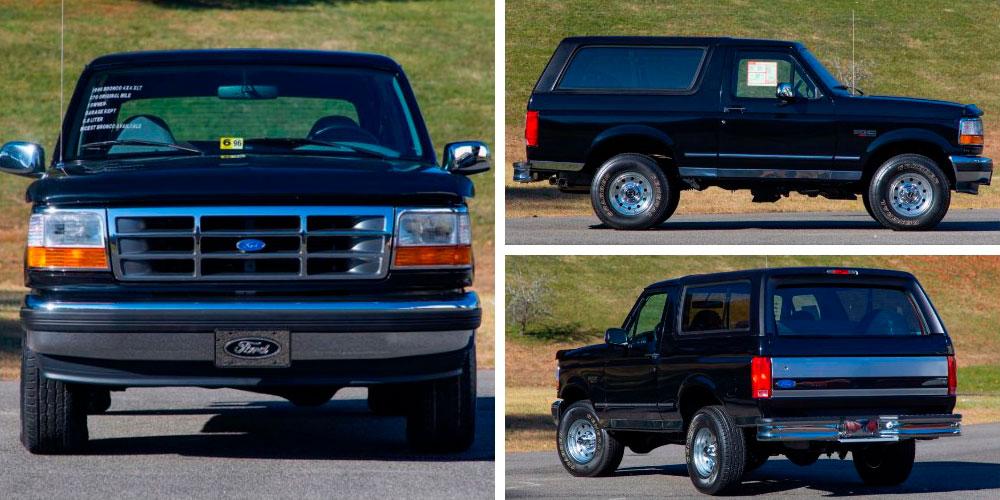 Ford Bronco XLT 1995 года, Mecum