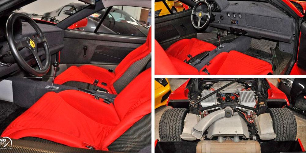 Ferrari F40 1992 года, Driving Emotions