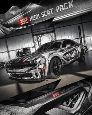 Dodge Challenger R/T Scat Pack Heminator by Mopar 2020 года