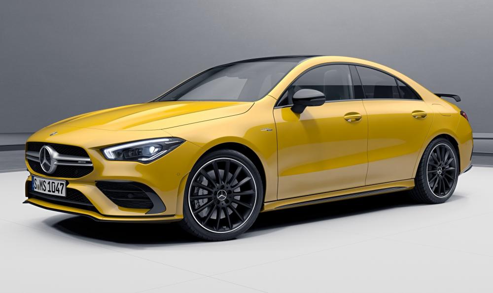 Mercedes-AMG CLA35 и CLA45 получили пакет аэродинамических доработок 