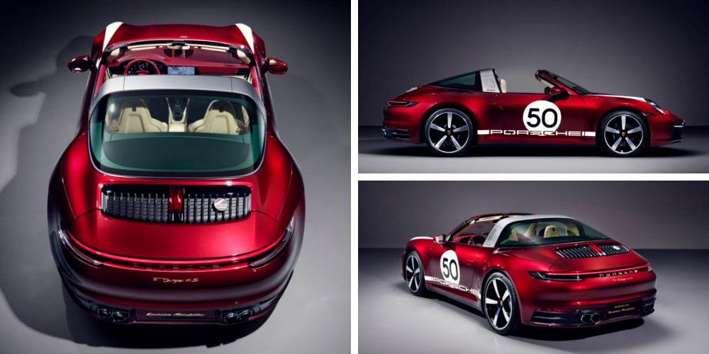 Porsche 911 Targa 4S Heritage Design Edition 2020 года