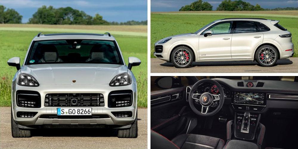 Porsche Cayenne 2018 панель Медиа