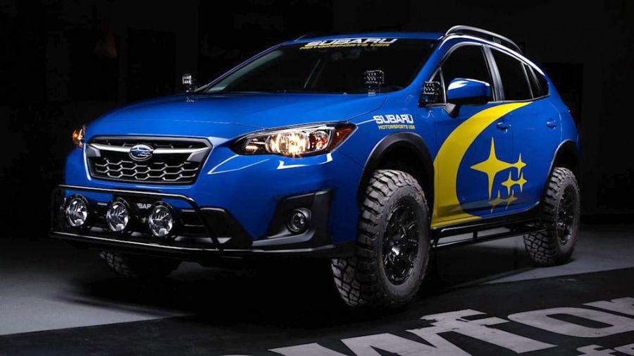 Subaru XV подготовили к бездорожью