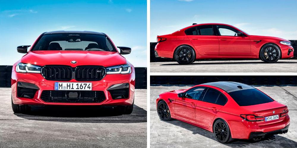 BMW M5 Competition 2020 года