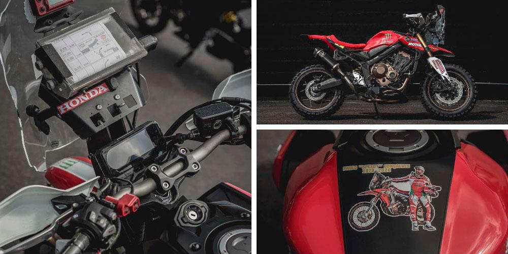 Honda CB650R Rally by Honda Wingmotor