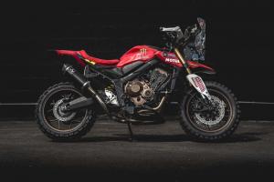 Honda CB650R Rally by Honda Wingmotor