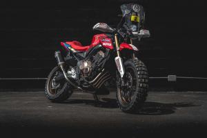 Honda CB650R Rally by Honda Wingmotor