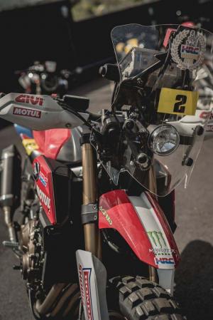 Honda CB650R Rally by Honda Wingmotor