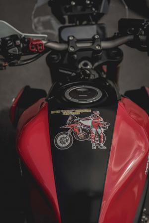 Honda CB650R Rally by Honda Wingmotor