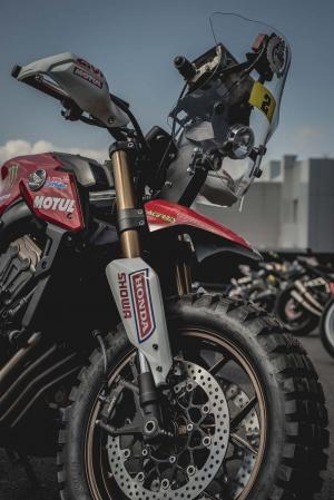 Honda CB650R Rally by Honda Wingmotor