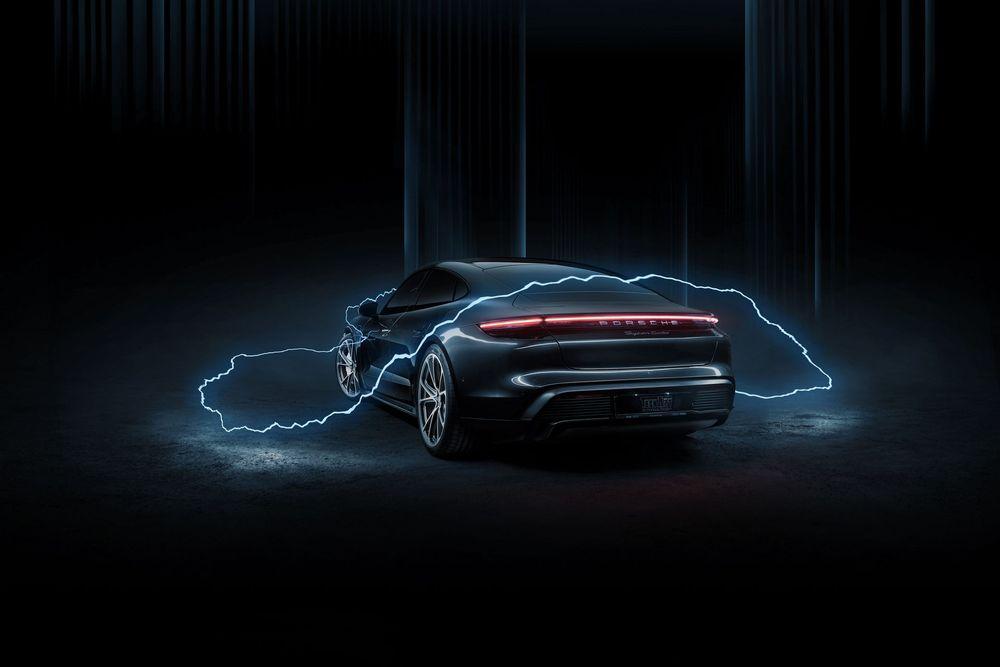 Porsche Taycan Turbo by TechArt 2020 года