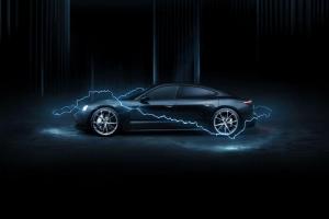 Porsche Taycan Turbo by TechArt 2020 года