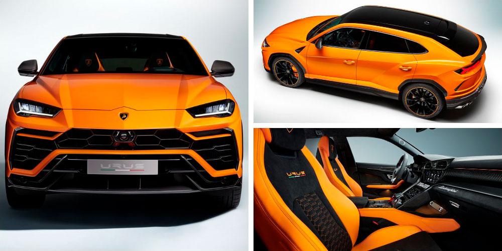 Lamborghini Urus Pearl Capsule в цвете Giallo Inti Yellow
