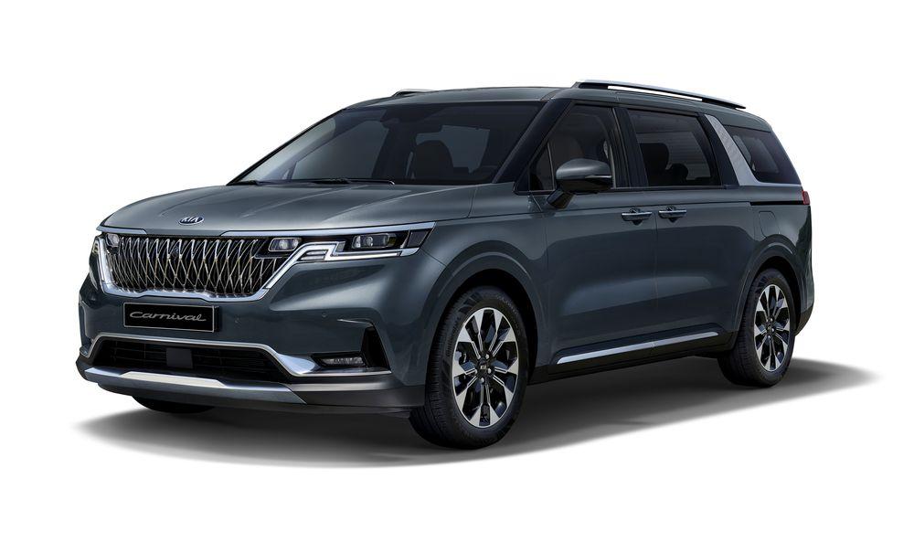 Kia показала, как будет выглядеть Carnival четвертого поколения